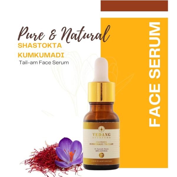 Pure & Natural Shastokta Kumkumadi Tailam Face Serum